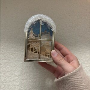 Bath & Body Works Black and Purple Halloween Car Ornament